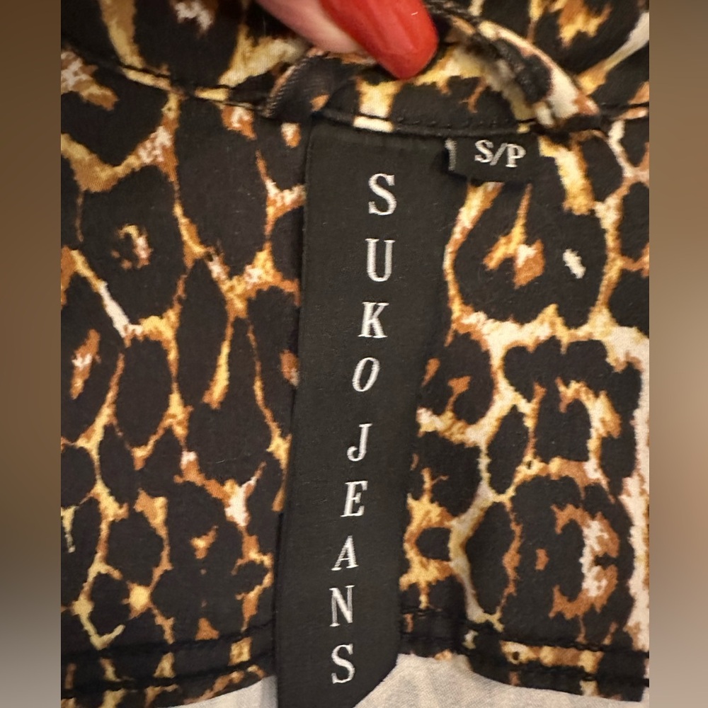 Leopard Jean Jacket - Picture 3 of 3